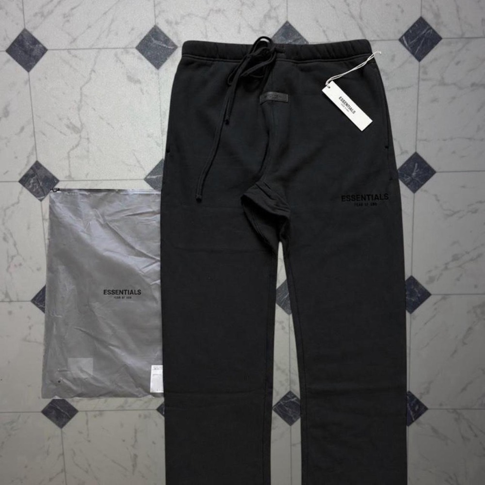 Fear of God Essentials Stretch Limo/Black  S Sweatpants NWT